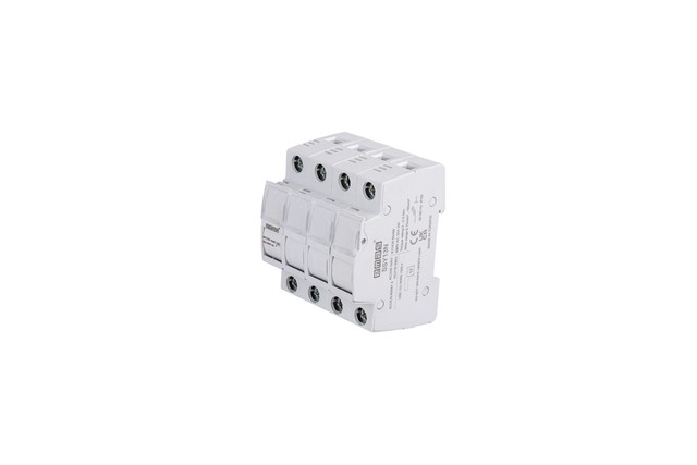 SSY Series 10*38 mm Cylindrical Fuse holders 3P + N